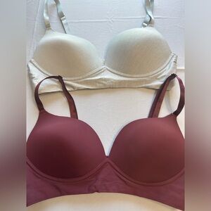 2 Strm Line Intimates tshirt bras 36B